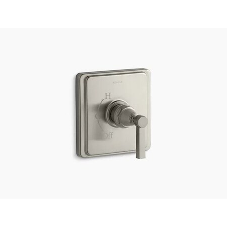 Kohler Pinstripe Pure Rite-Temp Valve Trim With Lever Handle TS13135-4A-BN